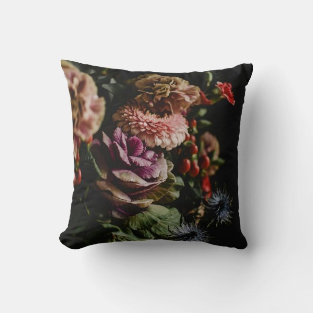 Almofada Moody Floral Travesseiro decorativo (Frente)