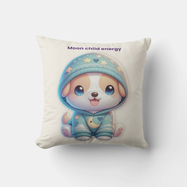 Almofada Moon Child Energy Dog Pillow (Frente)