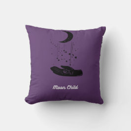 Almofada Moon Child Throw Pillow