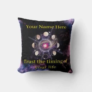 Almofada Moon Phases Decorative Pillow – Sacred Geometry & 