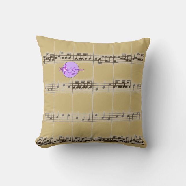 Almofada MoonDreams Music Mix & Match Travesseiro decorativ (Frente)