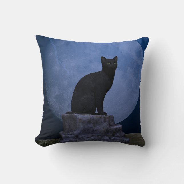 Almofada Moonlit Cat (Frente)