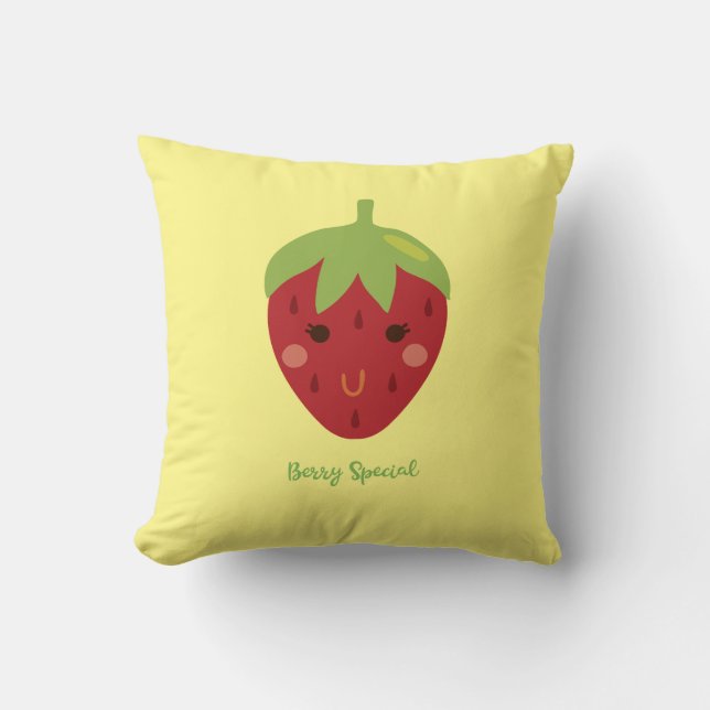 Almofada Morango de Berry Special Smiling (Frente)