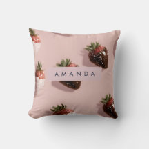 Morango-de-coleira-branca-branca personalizada