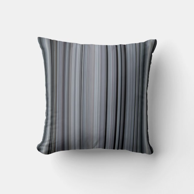 Almofada Morangos Azuis Faixa Azul (Frente)