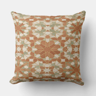 Almofada Moroccan Zellige Mosaic Throw Pillow