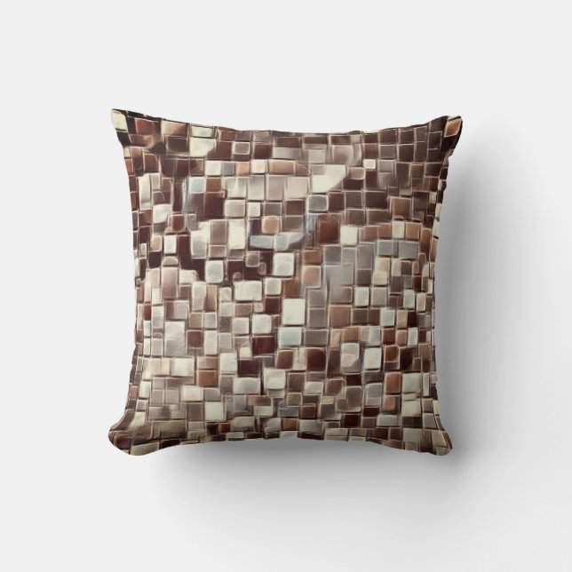 Almofada Mosaico Bubble Art / San Telmo / (Frente)