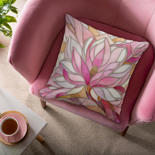 Almofada Mosaico da Flor Magnolia