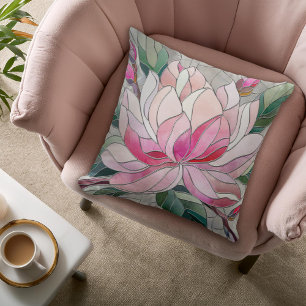 Almofada Mosaico da Flor Magnolia