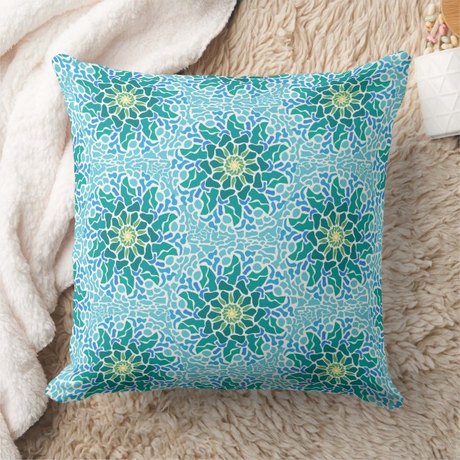 Almofada Mosaico Marino (Cobertor)