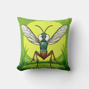 Almofada 🦟 Mosquito Divertido Presente de Decoração de Cas