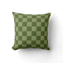 Moss Green Checkerboard
