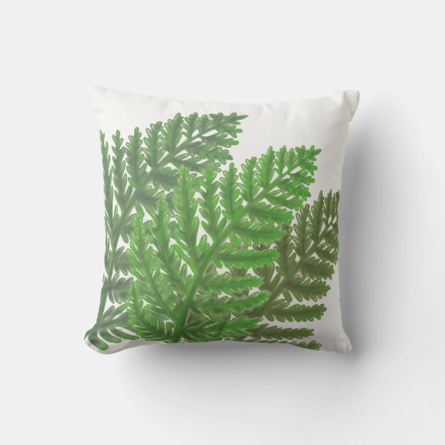 Almofada Moss Green Fern (Frente)