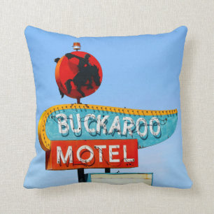 Almofada Motéis do soldado do Buckaroo e do pônei,