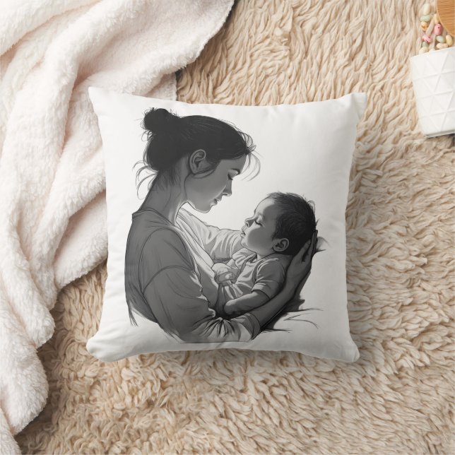 Almofada Mother & Baby artwork (Cobertor)