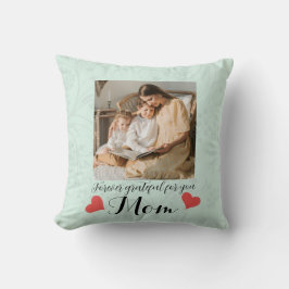 Almofada Mother’s Day Throw Pillow Gift for Mom