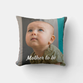 Almofada Mother To Be Photo Personalized Minimal