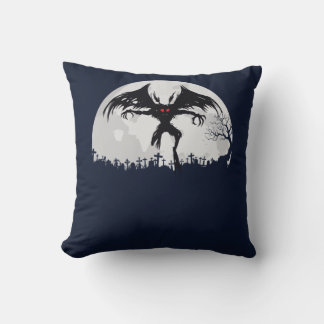 Almofada Mothman Moon Cryptid Point Pleasant Gift