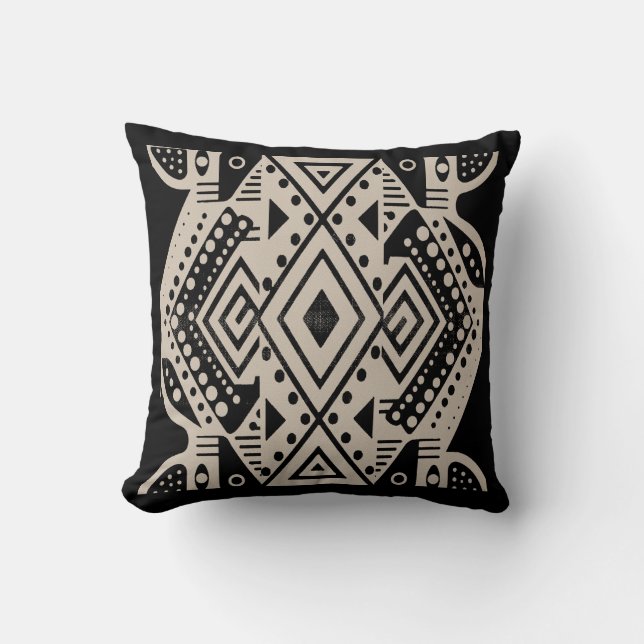 Almofada Motif africano tribal (Frente)