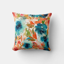 Motifs Floral em Watercolor