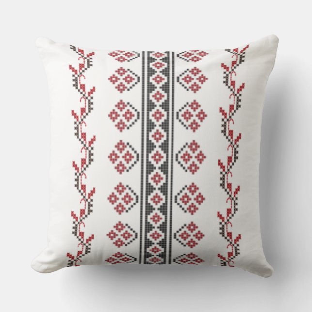 Almofada Motifs Tradicional, Motif Tradicional Romeno (Frente)