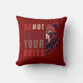 Almofada Motivação | Próximo modo de pensar | Urso