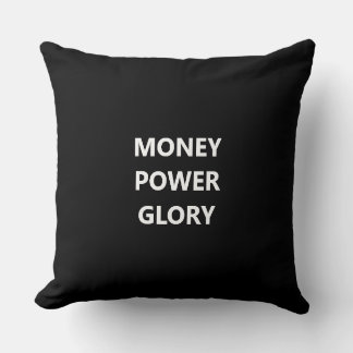 Almofada Motivacional Preto e Branco 