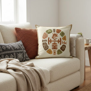 Almofada Motivos Étnicos Africanos