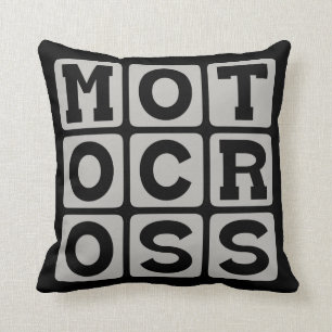 Almofada Motocross, esporte de motocicleta