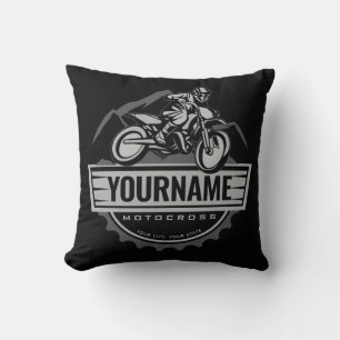 Almofada Motocross Rider Rider Ringue Personalizada da Corr