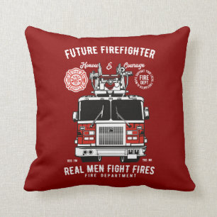 Almofada Motor futuro do carro de bombeiros dos presentes