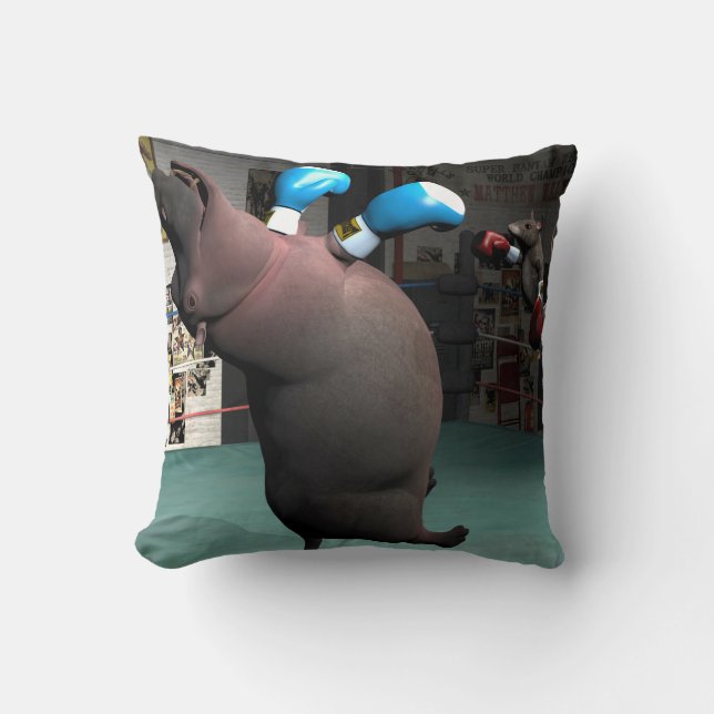 Almofada Mouse Beats Hippo KO (Frente)