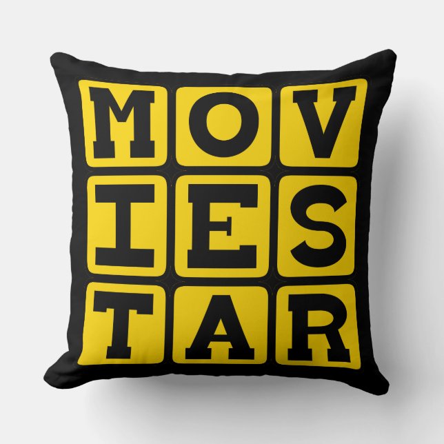 Almofada Movie Star, Ator Popular (Frente)