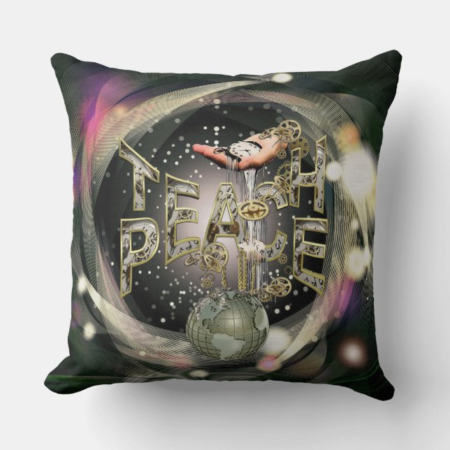 Almofada Movimento de Paz de Ensino (Frente)