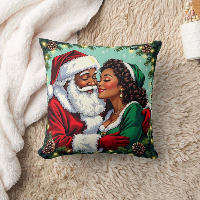 Almofada Mr and Mrs Claus Sweet Christmas  (Cobertor)