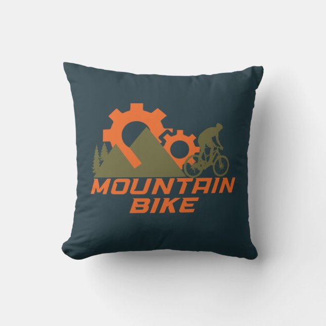 Almofada MTB Bicicleta de Montanha Downhill Moderna (Frente)