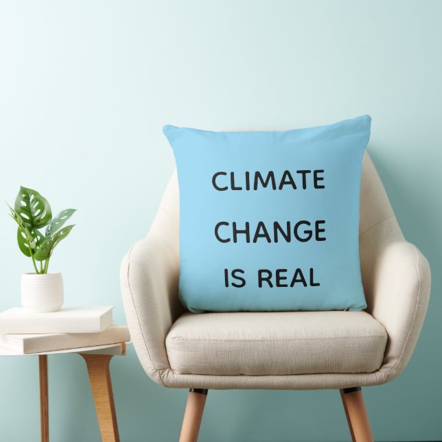 Almofada Mudança climática é real (Cadeira)