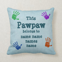 Mude QUALQUER Texto - Este Pawpaw pertence a. . .