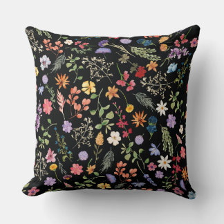 Almofada Muitas flores coloridas para decorar sua casa