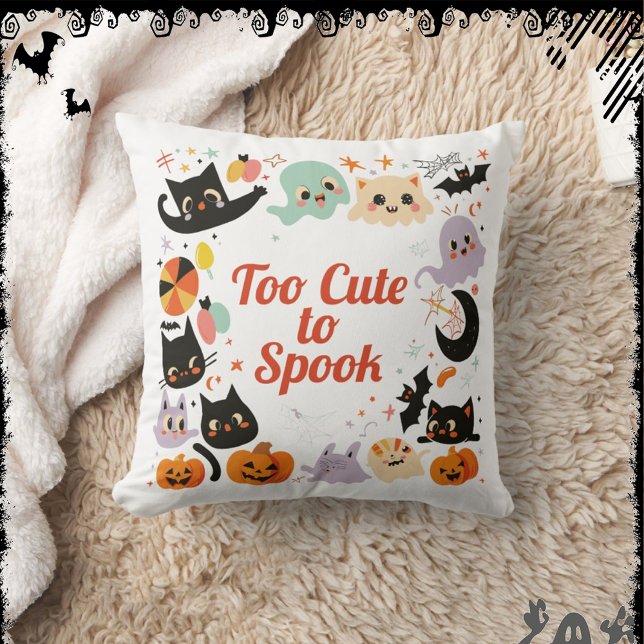 Almofada Muito Fofo para Assustar | ExDesigner | Halloween (Criador carregado)