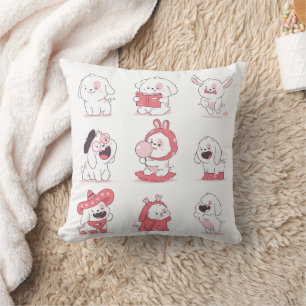 Almofada Muito Fofo Para Latir Design Estético de Cachorr