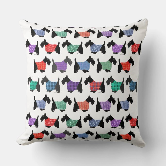 Almofada Muitos Scotties (Frente)