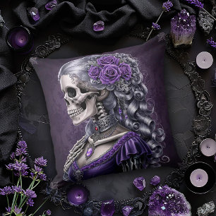 Almofada Mulher Causada em Roxo