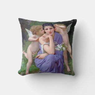 Almofada Mulher com Cupido, Bouguereau