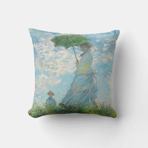 Almofada Mulher com Parasol Claude Monet