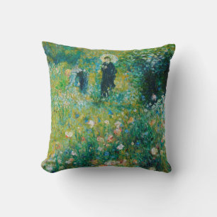 Almofada Mulher com Parasol, Jardim, Renoir