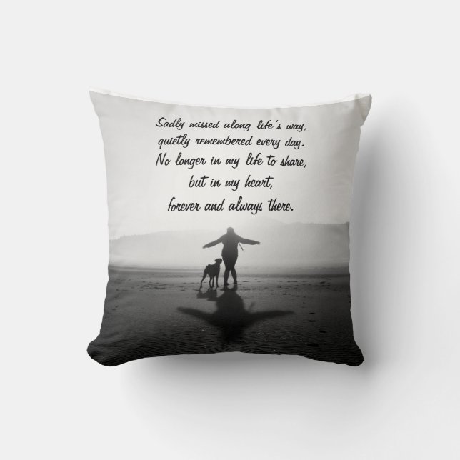 Almofada Mulher e cão - únicas no mundo (Frente)