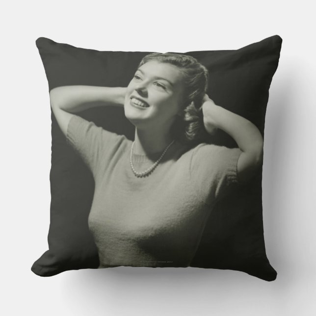 Almofada Mulher que relaxa (Frente)