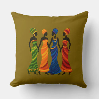 Almofada Mulheres africanas