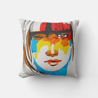 Almofada Mulheres Rebeldes Abstratas